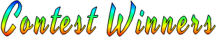 Contest Winners